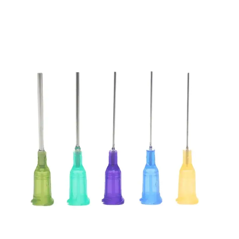 25mm Screw Dispensing Needle 1.0inch Tube Extended Plastic Seat Stainless Steel - Image 5
