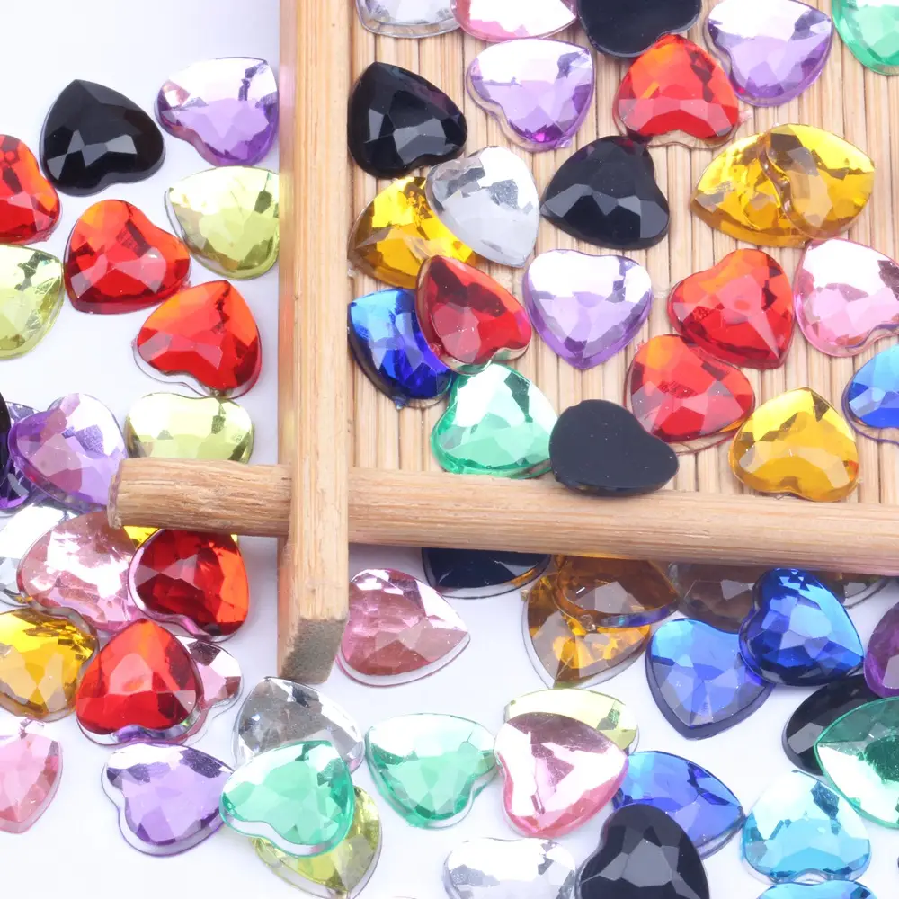 Acrylic Heart Drill Kit Multi Color DIY Nail Art - Image 18