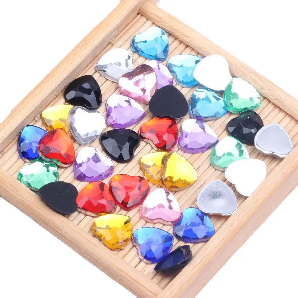 Acrylic Heart Drill Kit Multi Color DIY Nail Art - Image 21