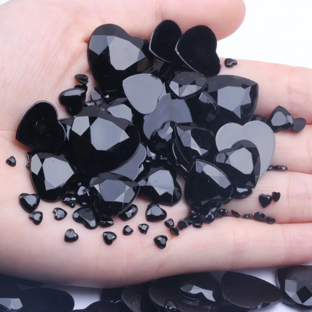 Acrylic Heart Drill Kit Multi Color DIY Nail Art - Image 10