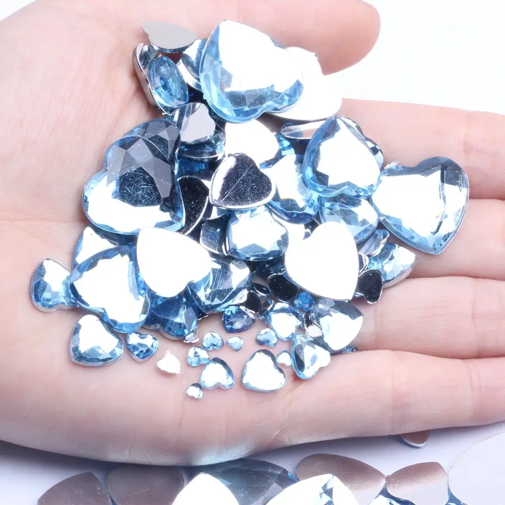 Acrylic Heart Drill Kit Multi Color DIY Nail Art - Image 15