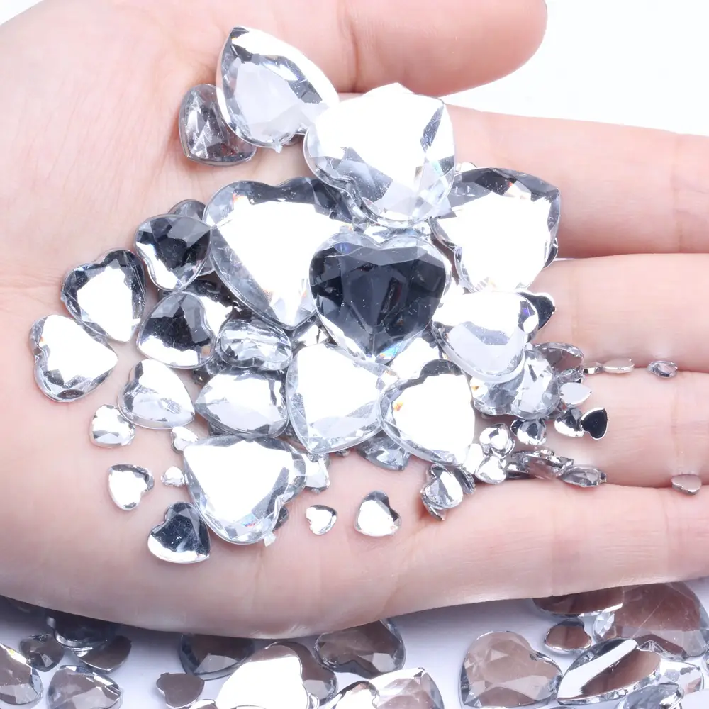 Acrylic Heart Drill Kit Multi Color DIY Nail Art - Image 2