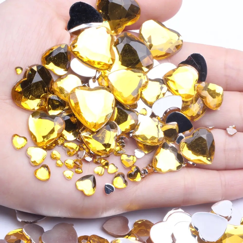 Acrylic Heart Drill Kit Multi Color DIY Nail Art - Image 3
