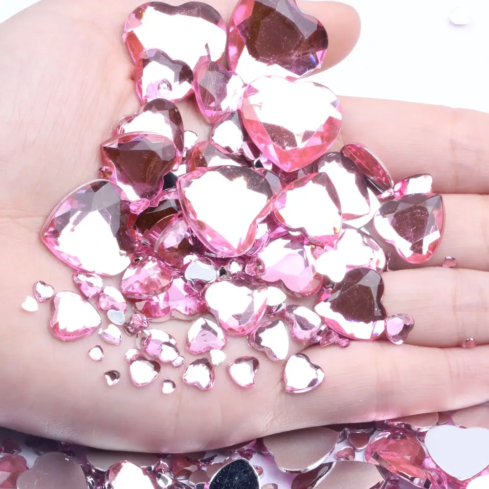 Acrylic Heart Drill Kit Multi Color DIY Nail Art - Image 4