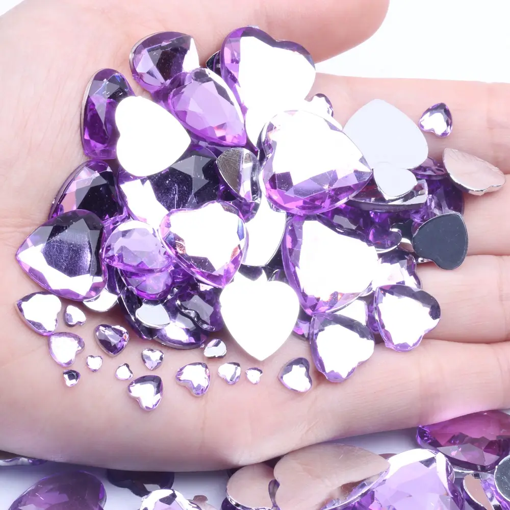 Acrylic Heart Drill Kit Multi Color DIY Nail Art - Image 8