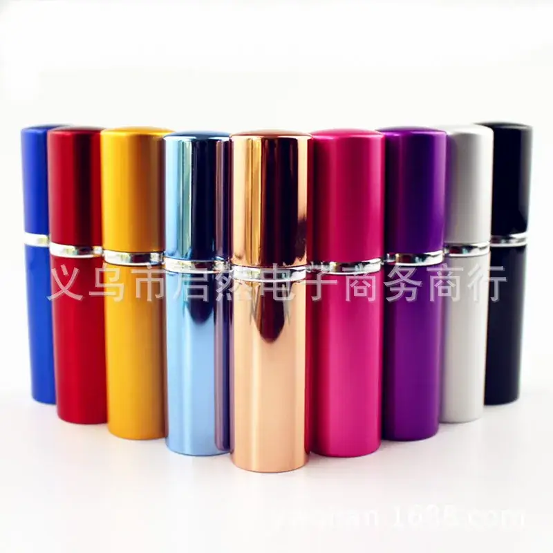 Aluminum Tube Perfume Bottle 10ml Glass Spray Cosmetic - Image 2