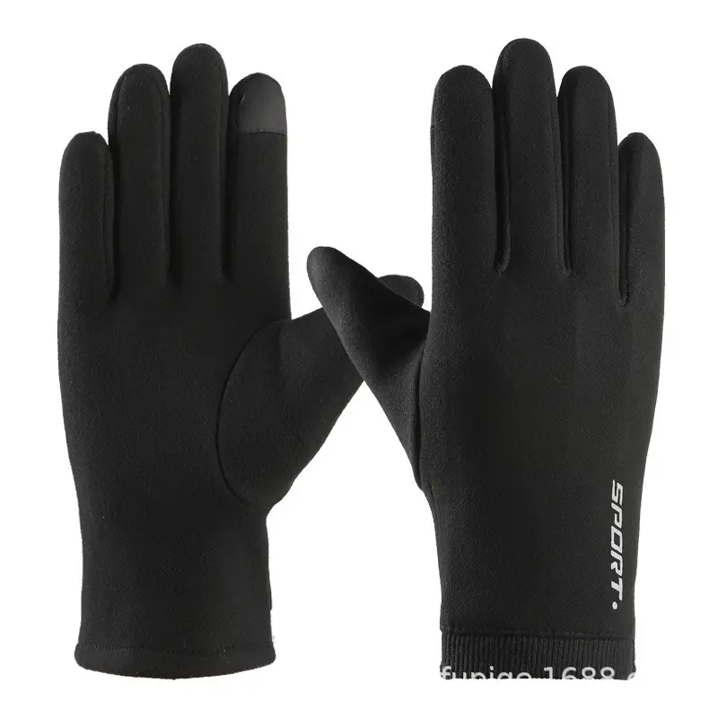 Men's Fleece Warm Gloves with Touchscreen