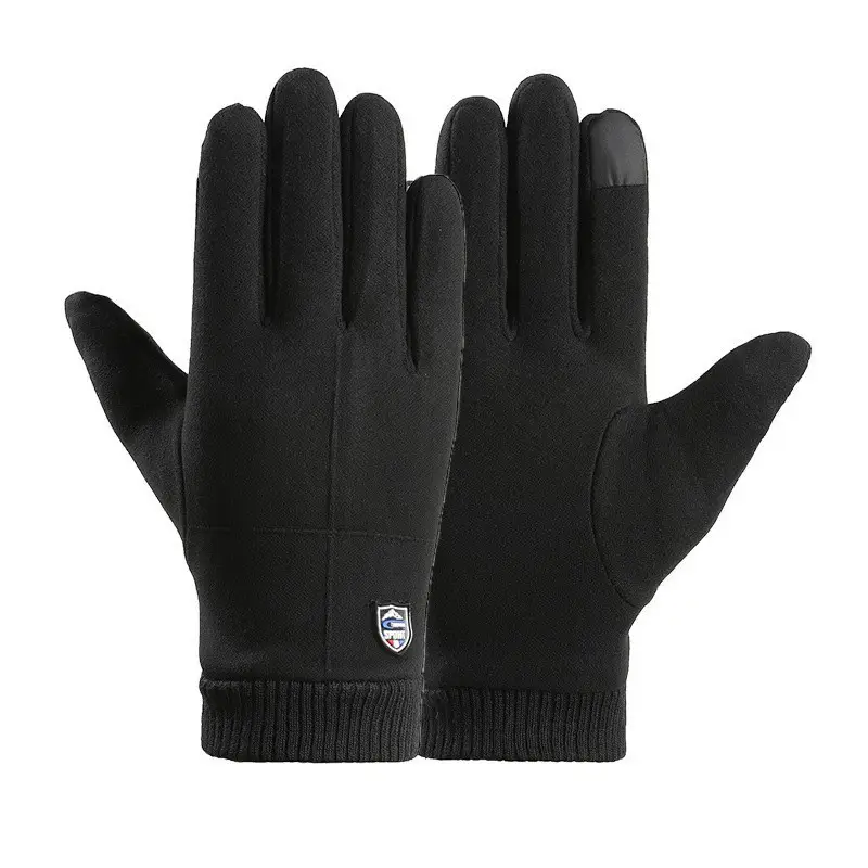 Men's Fleece Warm Gloves with Touchscreen