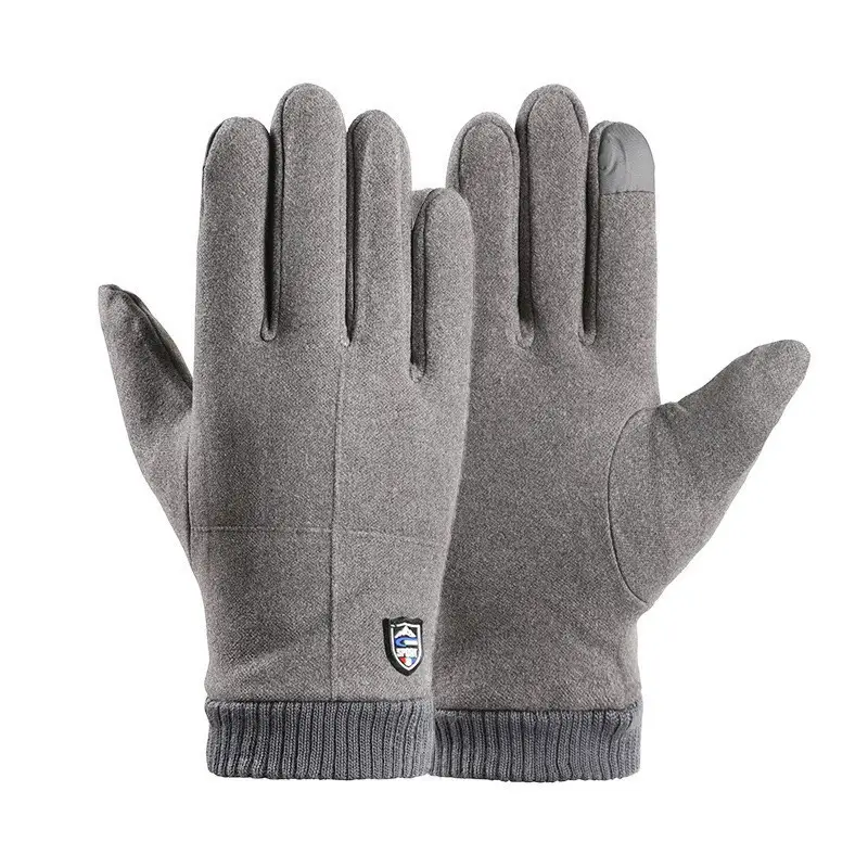 Men's Fleece Warm Gloves with Touchscreen