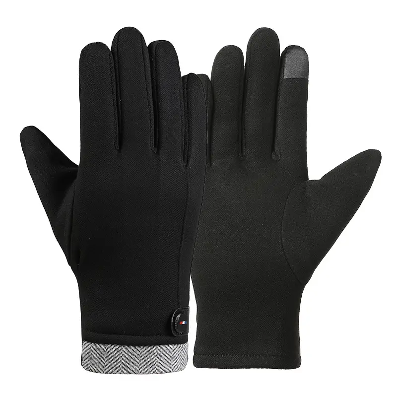 Men's Fleece Warm Gloves with Touchscreen
