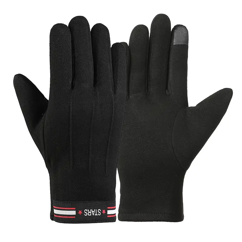 Men's Fleece Warm Gloves with Touchscreen