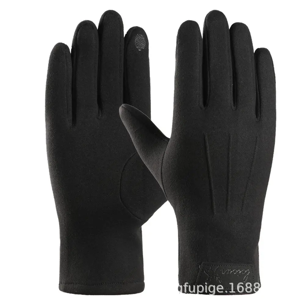 Men's Fleece Warm Gloves with Touchscreen