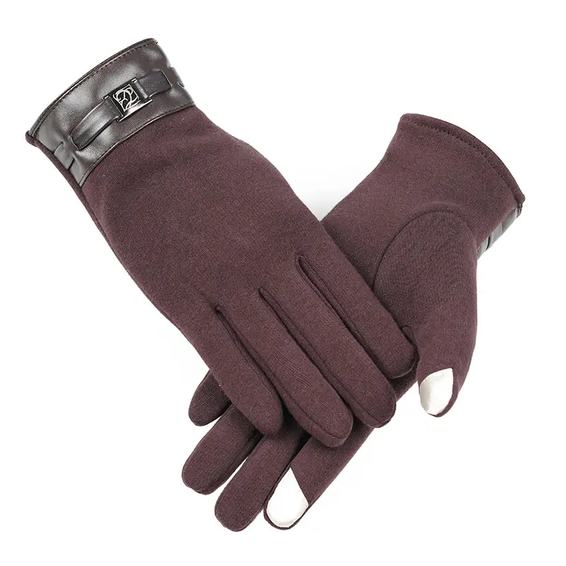 Men's Fleece Warm Gloves with Touchscreen