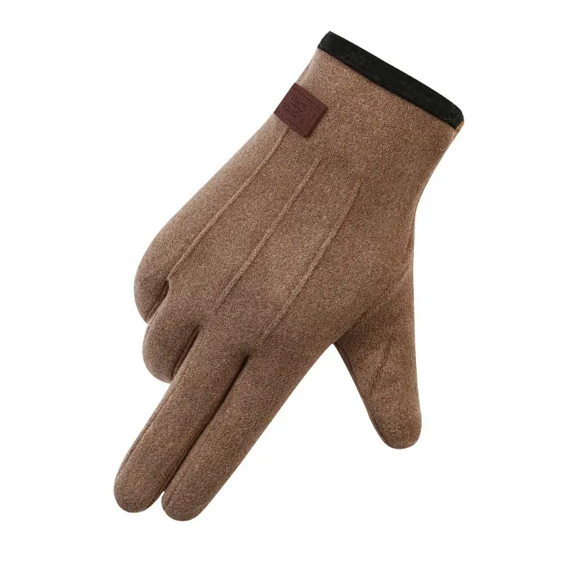 Men's Fleece Warm Gloves with Touchscreen