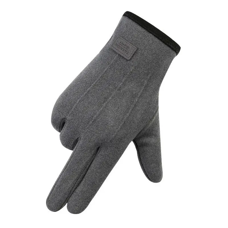 Men's Fleece Warm Gloves with Touchscreen