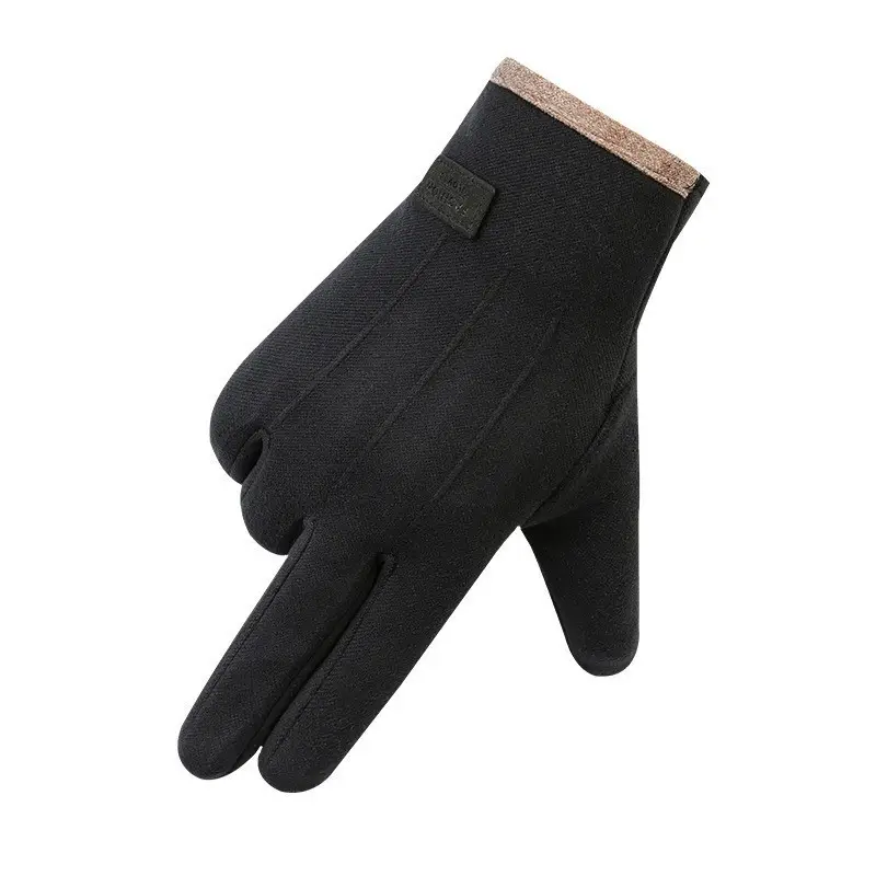 Men's Fleece Warm Gloves with Touchscreen
