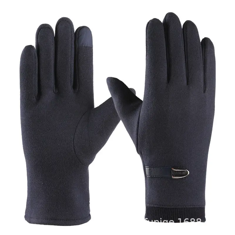 Men's Fleece Warm Gloves with Touchscreen