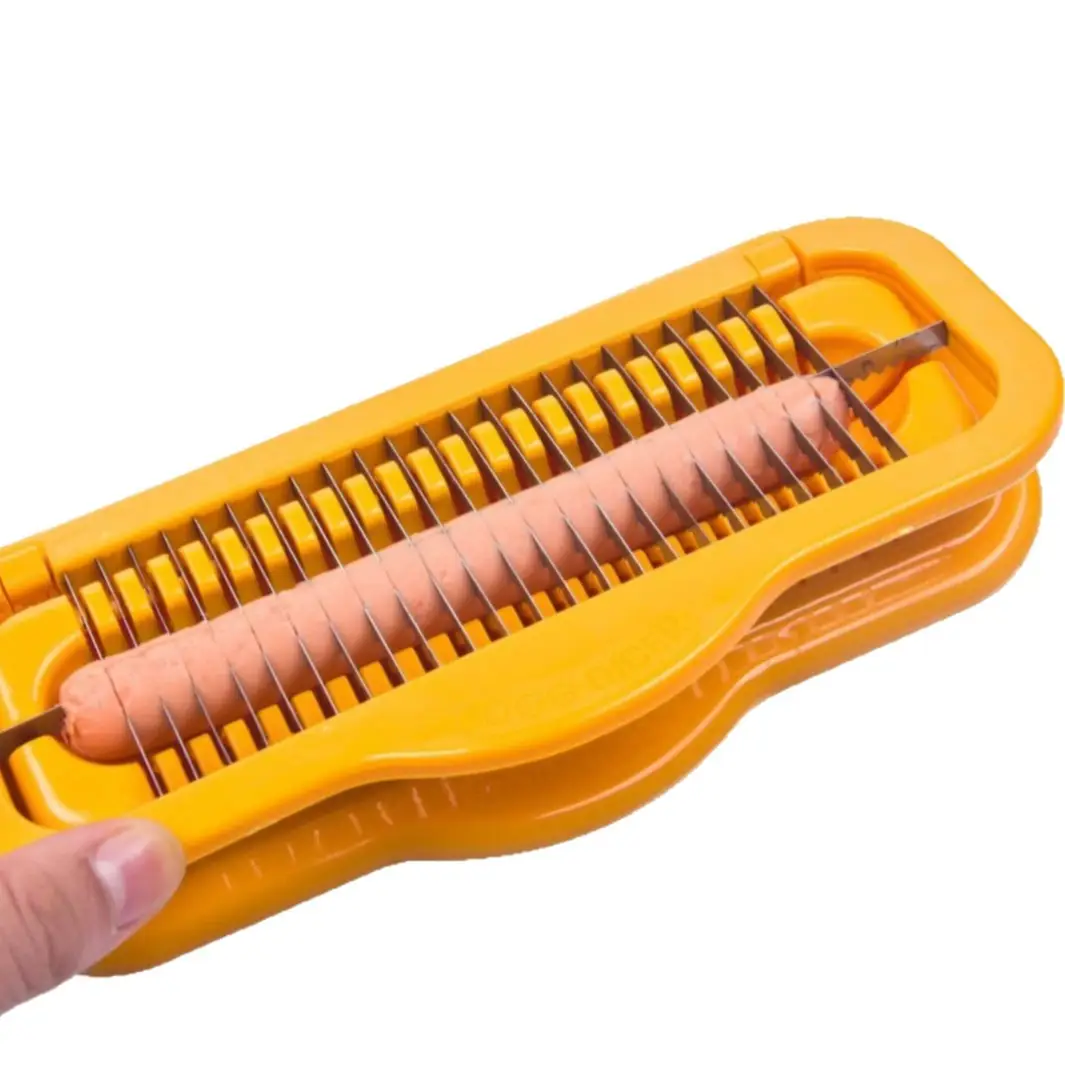 Kitchen Hot Dog Cutter, Ham Sausage, Banana Preserved Egg, Hot Dog Crusher, Fast and Convenient