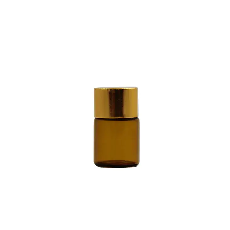2ml Essential Oil Bottle with Gold Cap & Hole Plug - Image 5