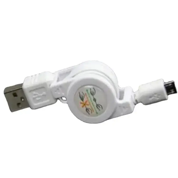 Universal Colorful Retractable MicroUSB Charging Cable - Image 12