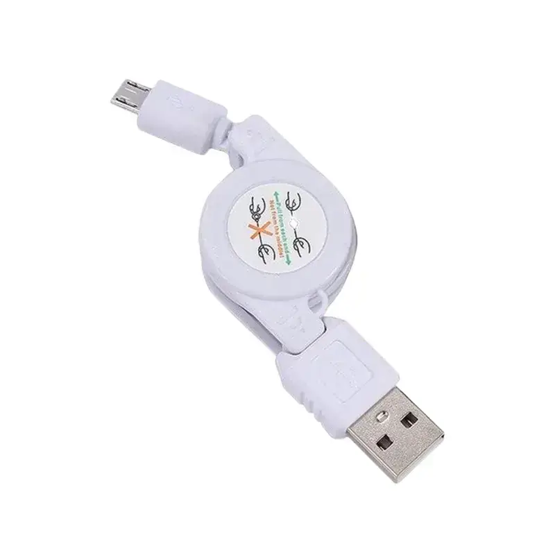 Universal Colorful Retractable MicroUSB Charging Cable - Image 7