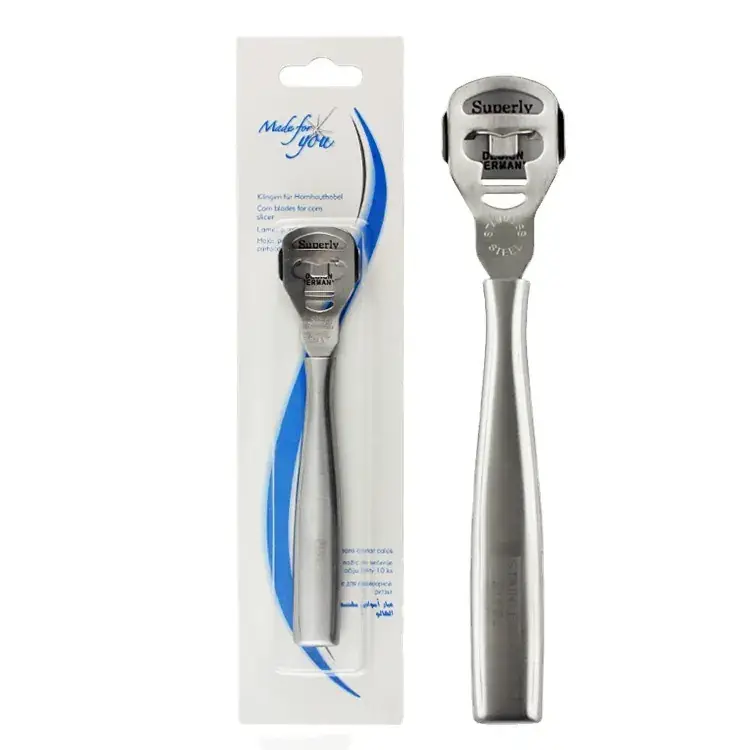 Stainless Steel Foot Pedicure Knife for Dead Skin Removal