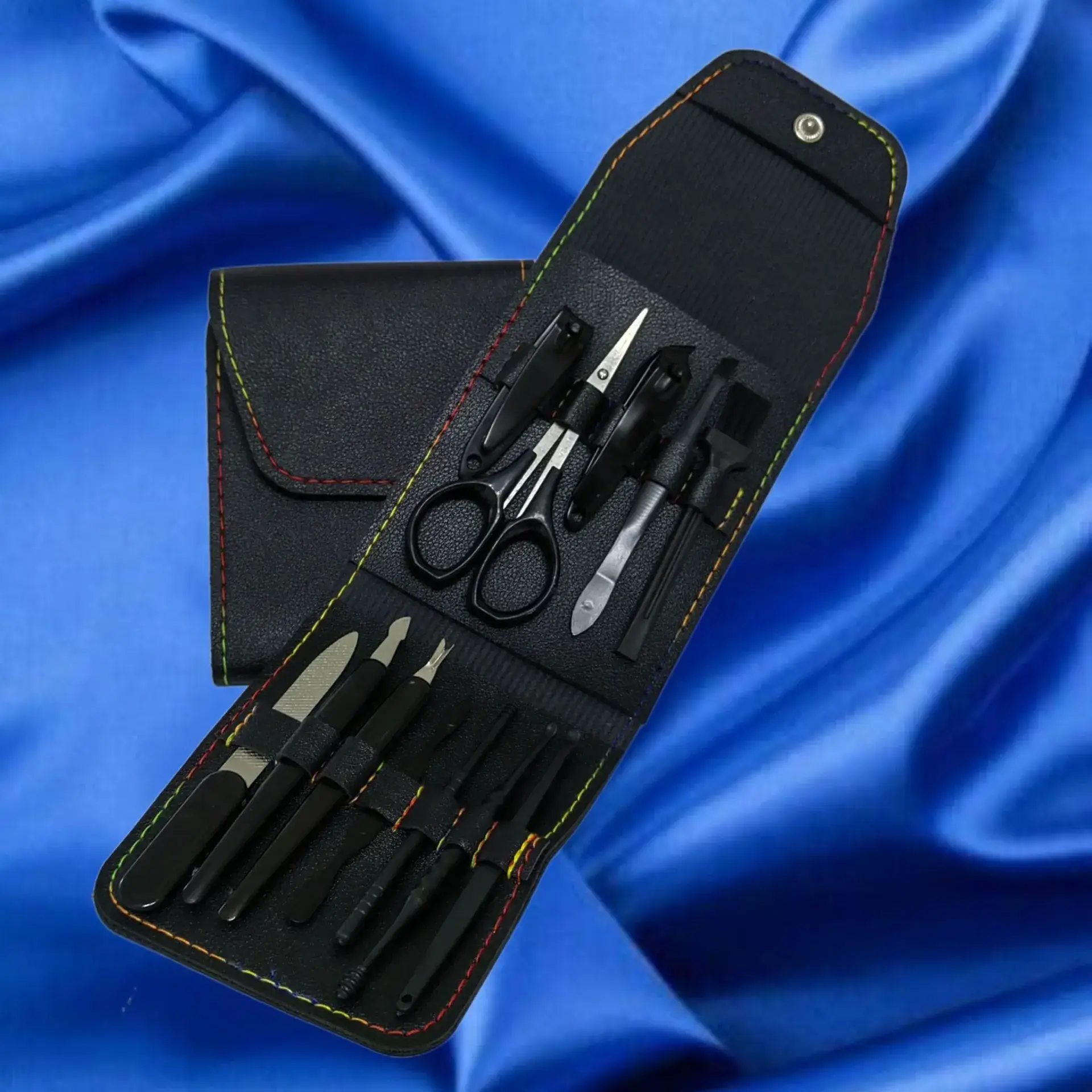 12-Piece Tuhao Gold Nail Clipper Set for Men - Image 13