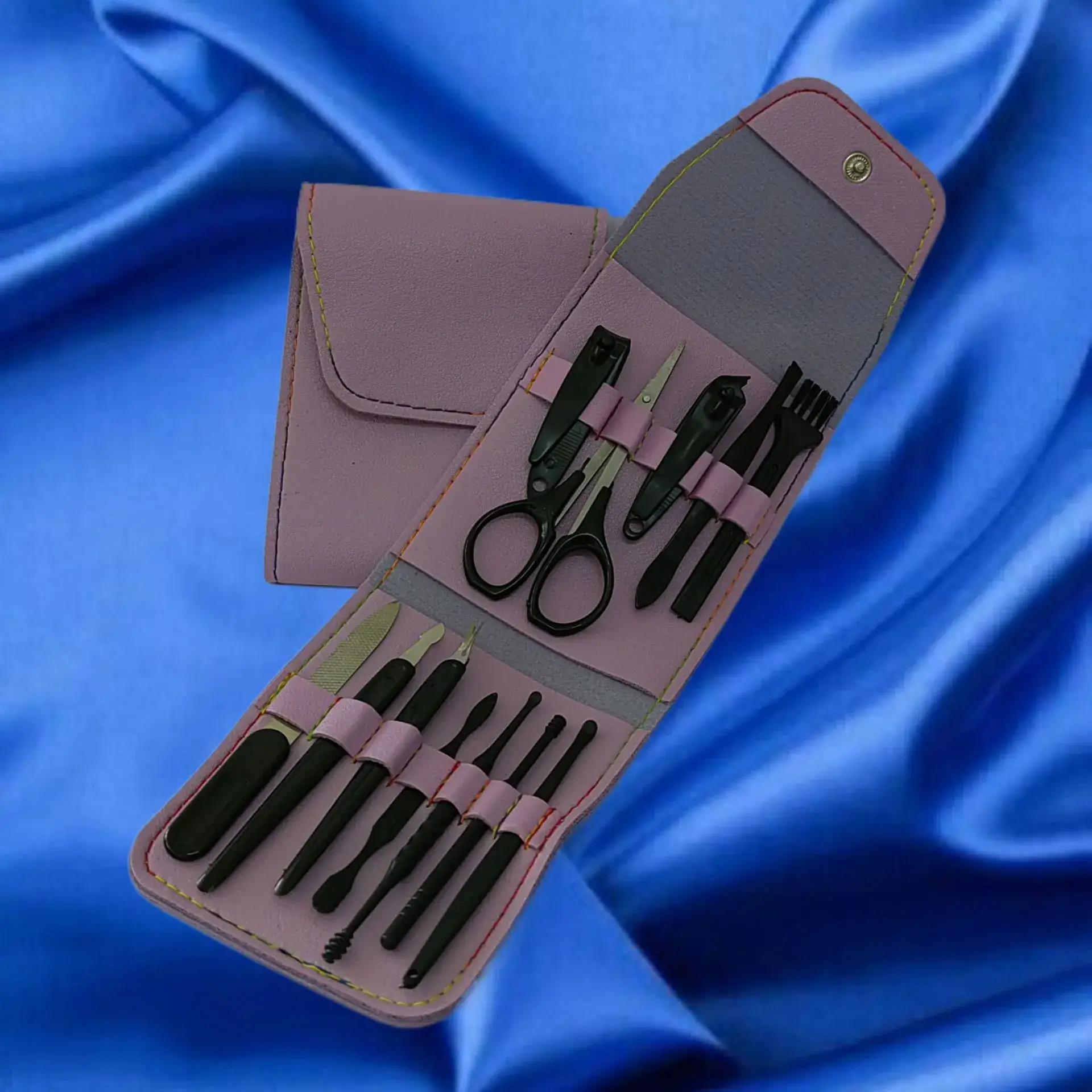 12-Piece Tuhao Gold Nail Clipper Set for Men - Image 7