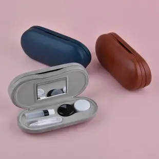 Upgraded 917 Matte Matte Texture Square Contact Lens Case Gloss Contact Lens Companion Care Box — feature 9