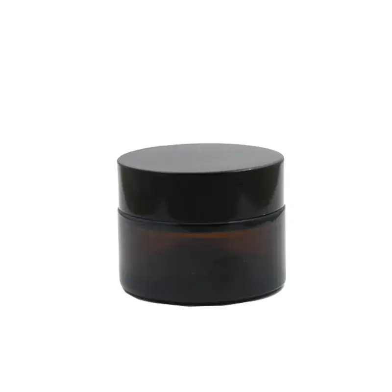 Wholesale Brown Face Cream Bottle 30g Glass Cosmetic Packaging - Image 5
