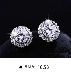 18K Gold Zircon Earrings for Women — feature 7