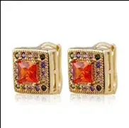 18K Gold Zircon Earrings for Women — feature 8