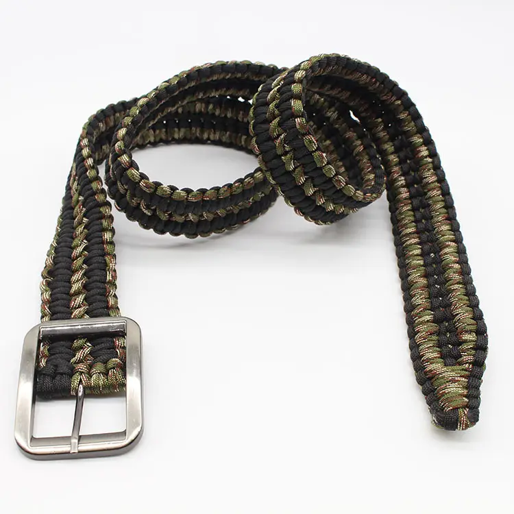 Seven-Core Paracord Belt for Outdoor Survival - Image 3