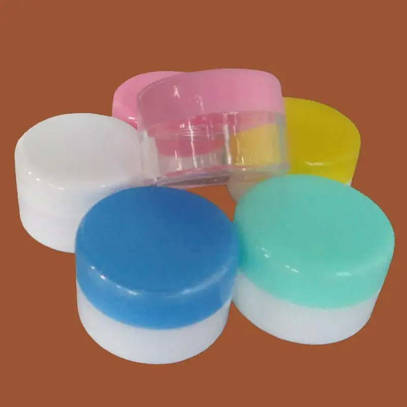 20g Transparent Cosmetic Paste Boxes Set of 5