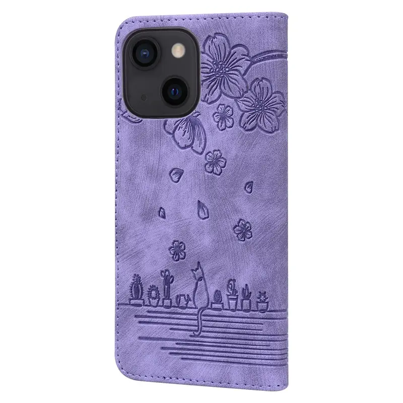 Purple iPhone 17 Comic Phone Case with Card Slot & Google 9 - Image 8