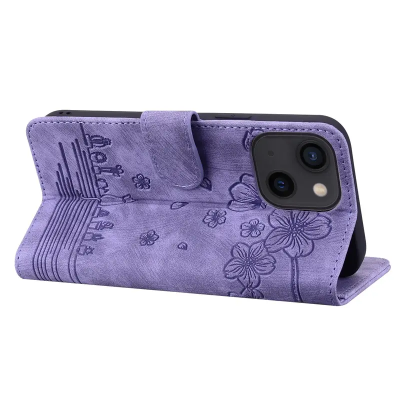 Purple iPhone 17 Comic Phone Case with Card Slot & Google 9 - Image 9