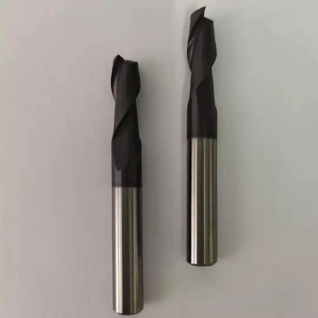 Taiwan Tungsten Steel Milling Cutter 55-Degree Keyway Milling Cutter Two-Edged Alloy Vertical Cnc Tool - Image 5
