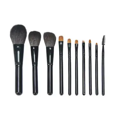Jinyisheng 10-Piece Fine Wool Makeup Brush Set for Beginners - Image 5
