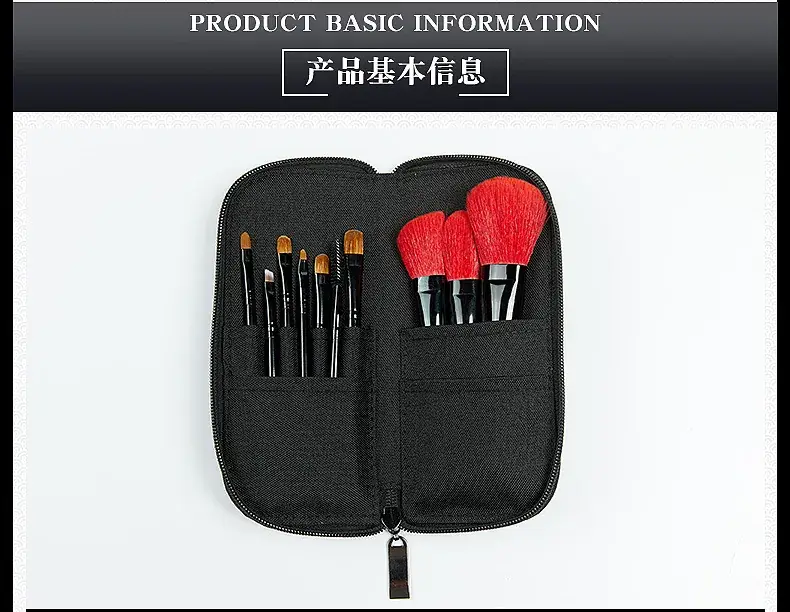 Jinyisheng 10-Piece Fine Wool Makeup Brush Set for Beginners — feature 3