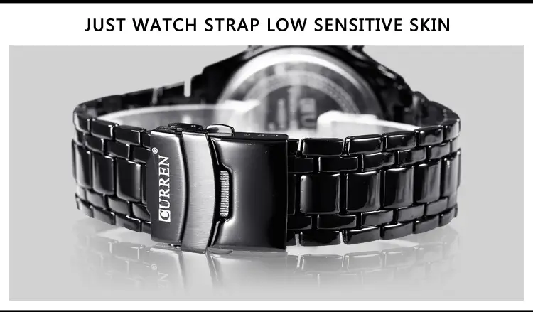 Curren/Carrien 8023 Men's Business Style Quartz Watch Waterproof Round Foreign Trade Men's Watch — feature 13