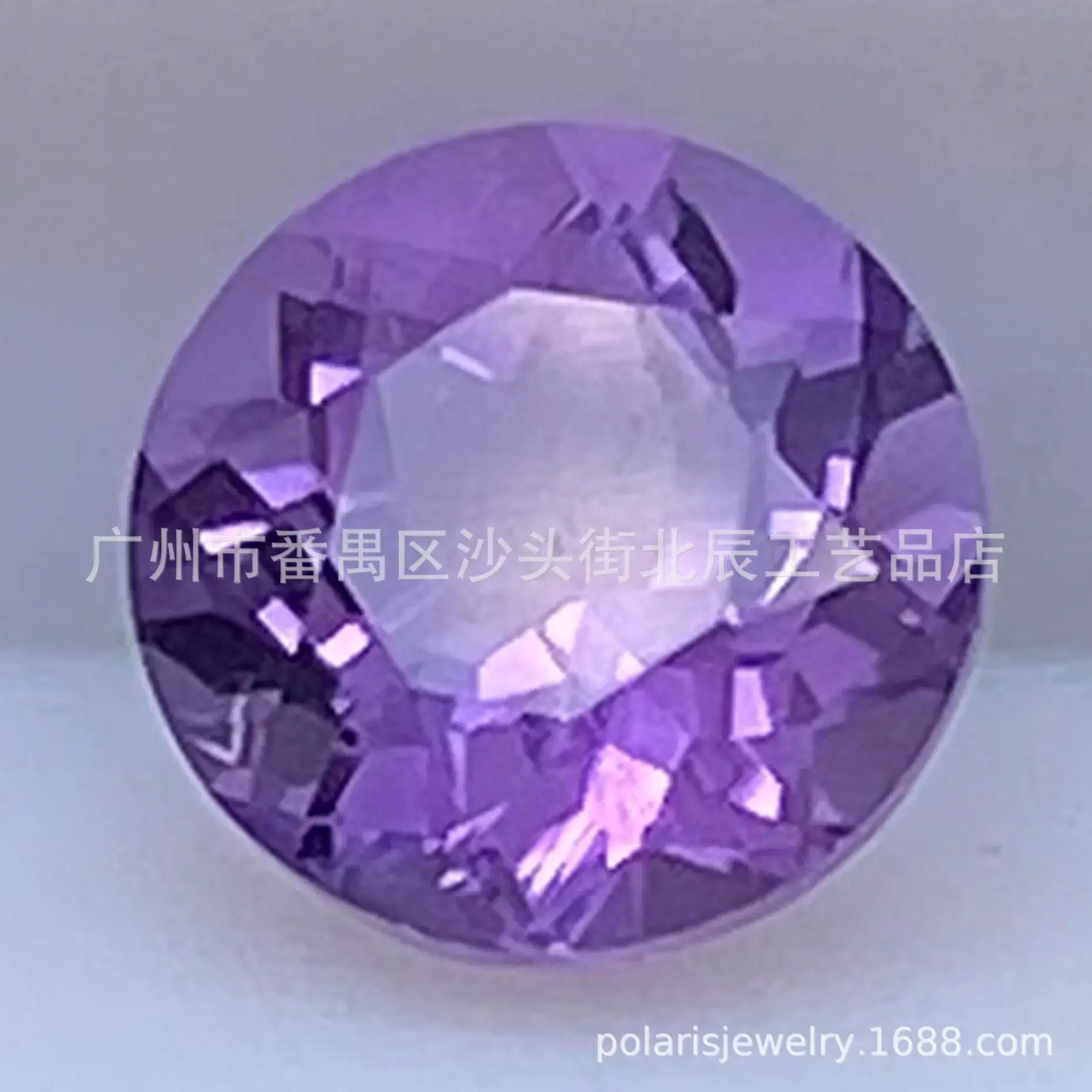 Natural Amethyst Round Stones 1.0-14.0mm Wholesale - Image 2