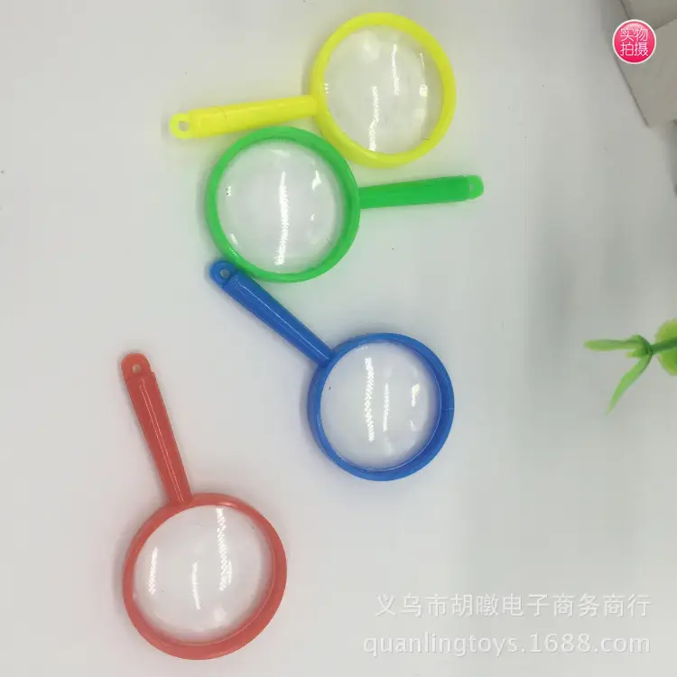 Colorful Plastic Magnifying Glasses for Kids 2.5cm - Image 4