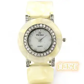 Ladies Rhinestone Quartz Watch Blue Crystal Band - Image 5