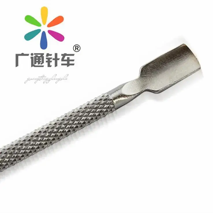 Stainless Steel Dead Skin Push Leather Carving Tool - Image 2