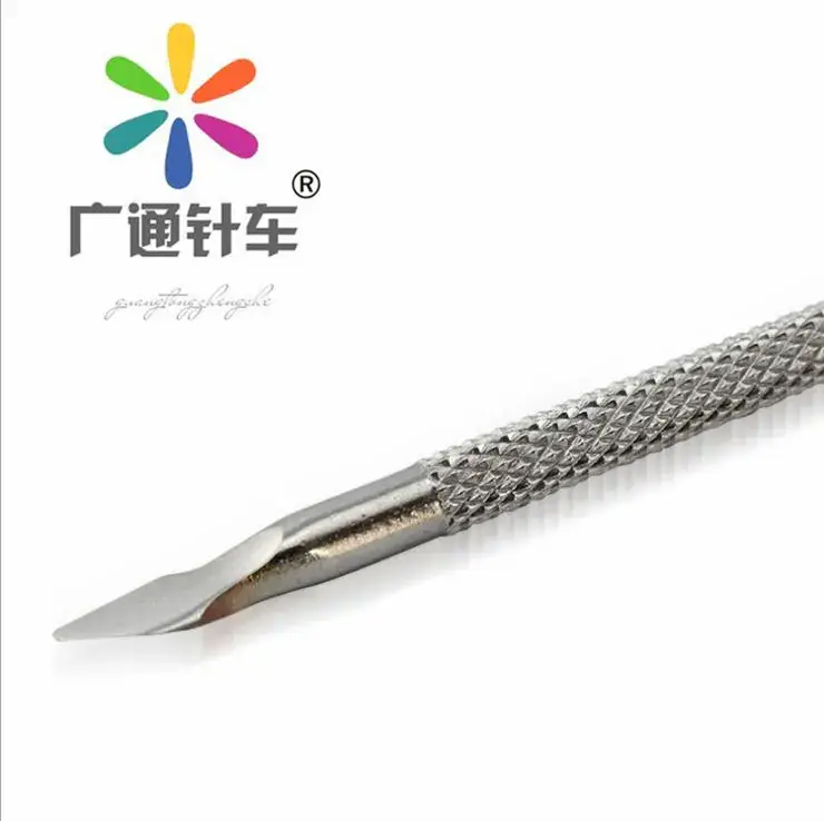 Stainless Steel Dead Skin Push Leather Carving Tool - Image 3