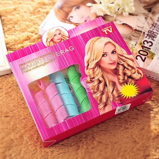 Leopard Print Hair Curler Set for Women - Image 9