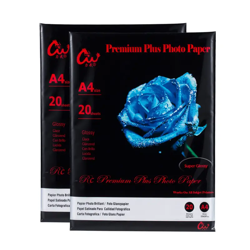 Liwu RC Photo Paper 6 inch 5 inch 7 inch A4 Waterproof high gloss suede matte photo paper inkjet printing photo paper 4R