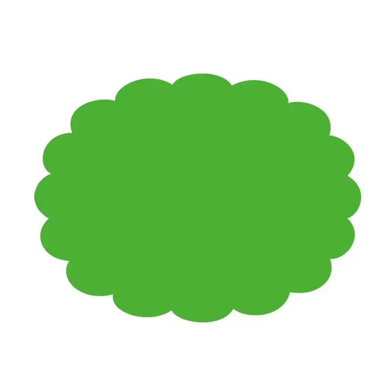 Green Cloud Pop Paper 4 Colors Multi Size - Image 18