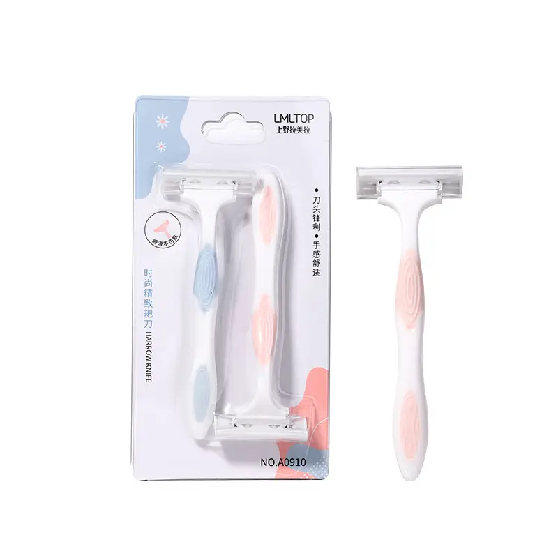 LMLTOP 2 Pack Anti-Slip Axillary Hair Removal Knife Set - Image 5