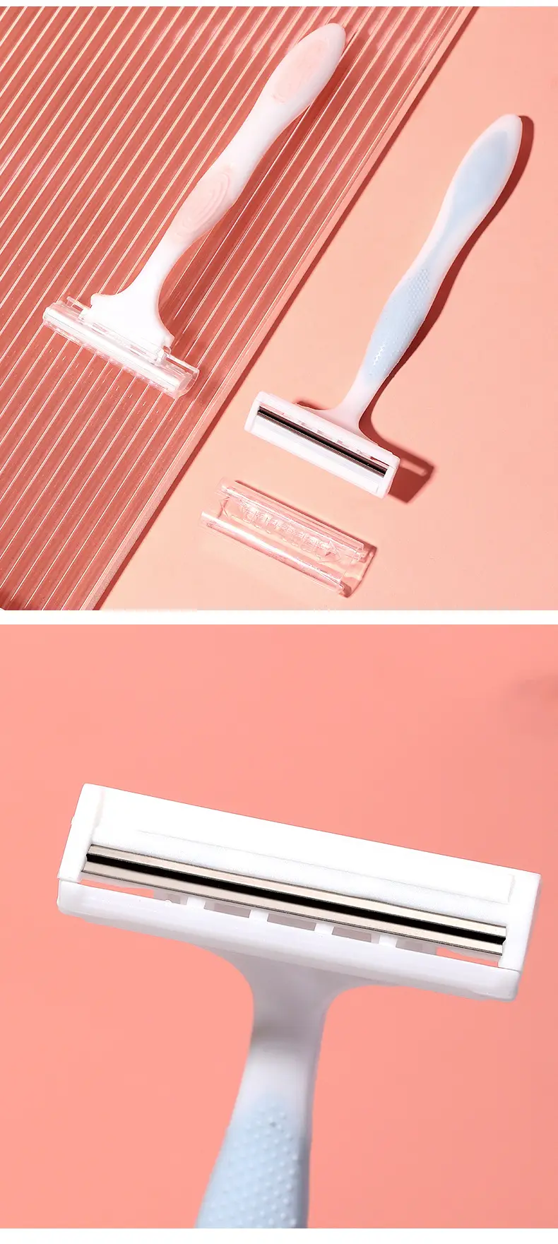 LMLTOP 2 Pack Anti-Slip Axillary Hair Removal Knife Set — feature 10